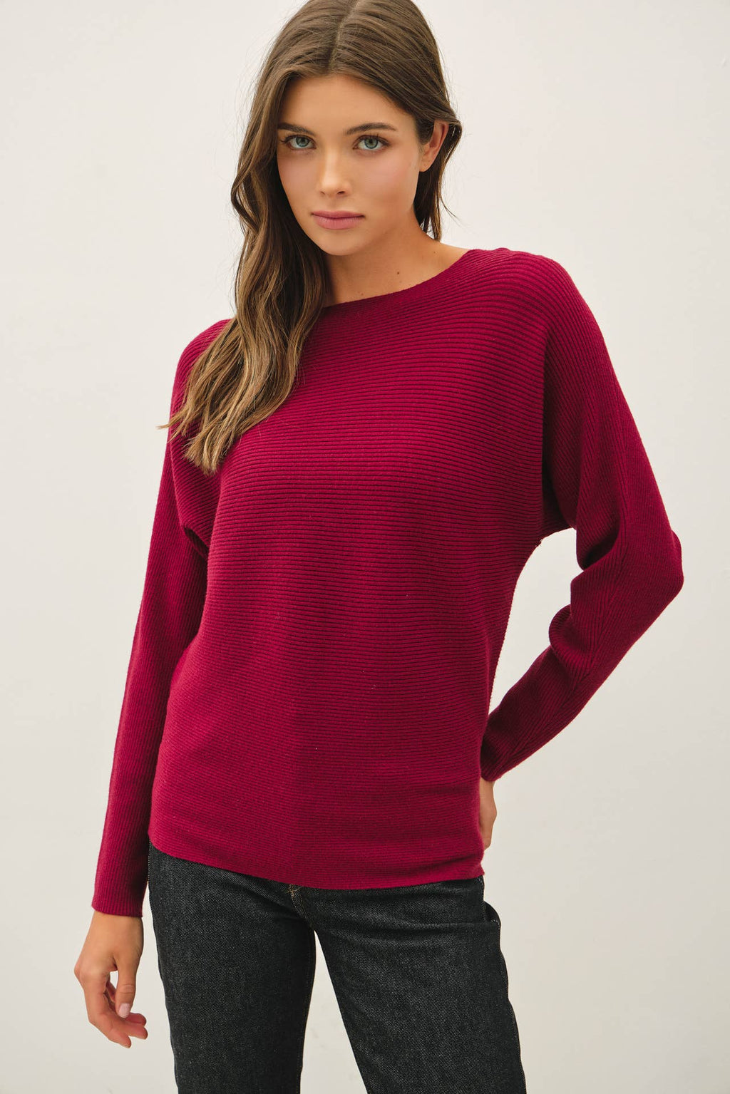 She Will Be Loved- Boat Neck Sweater