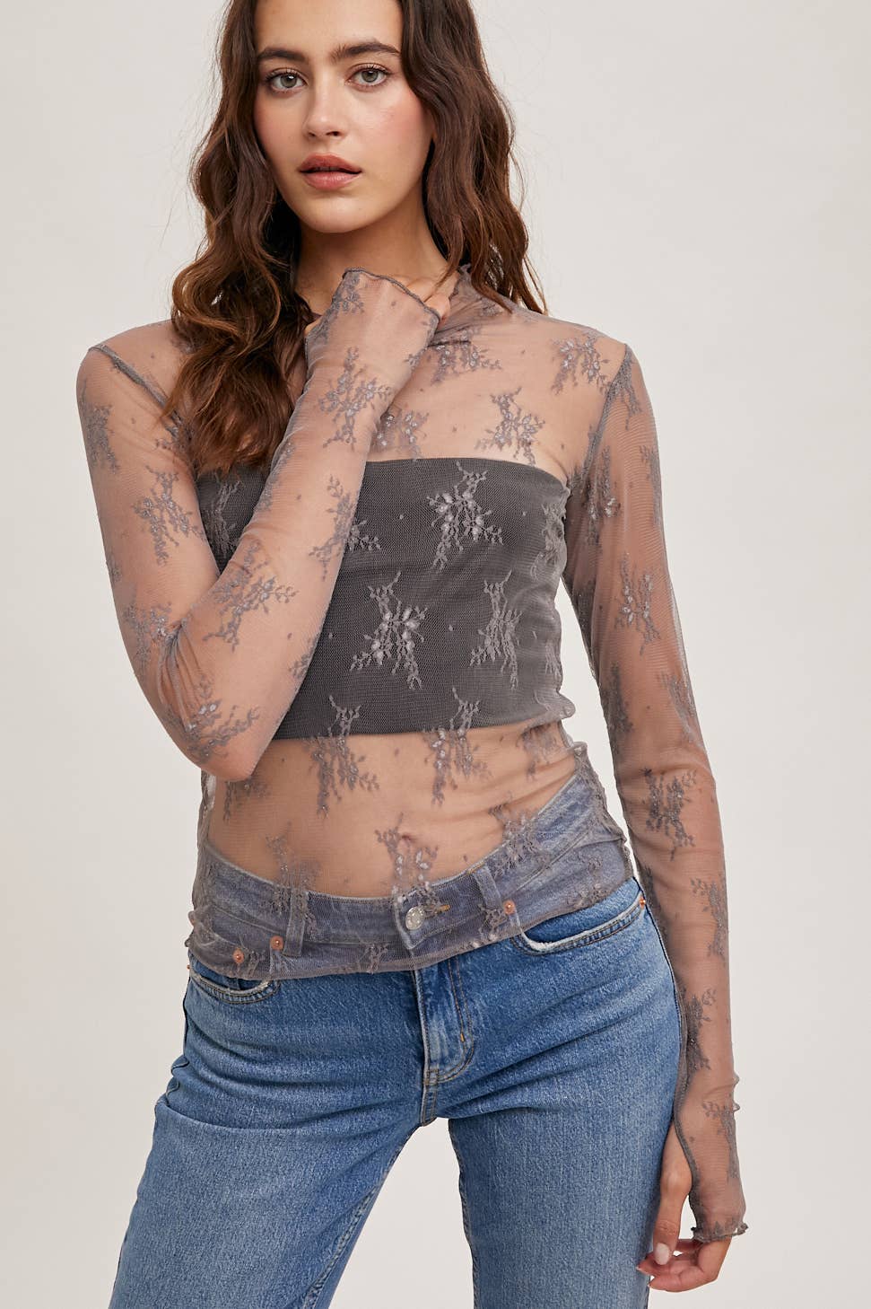 South Side of Heaven Lace Layering Top