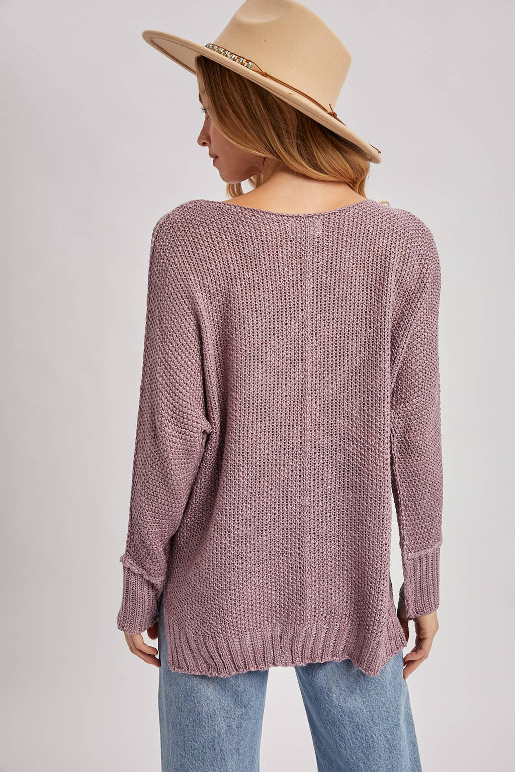 She Won’t Be Lonely Long- Loose Sweater