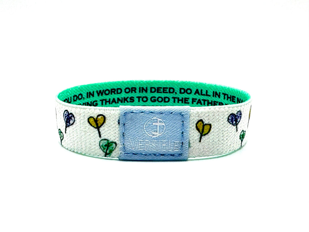 Love Blossoms - Survivor Series / Colossians 3:17 Wristband