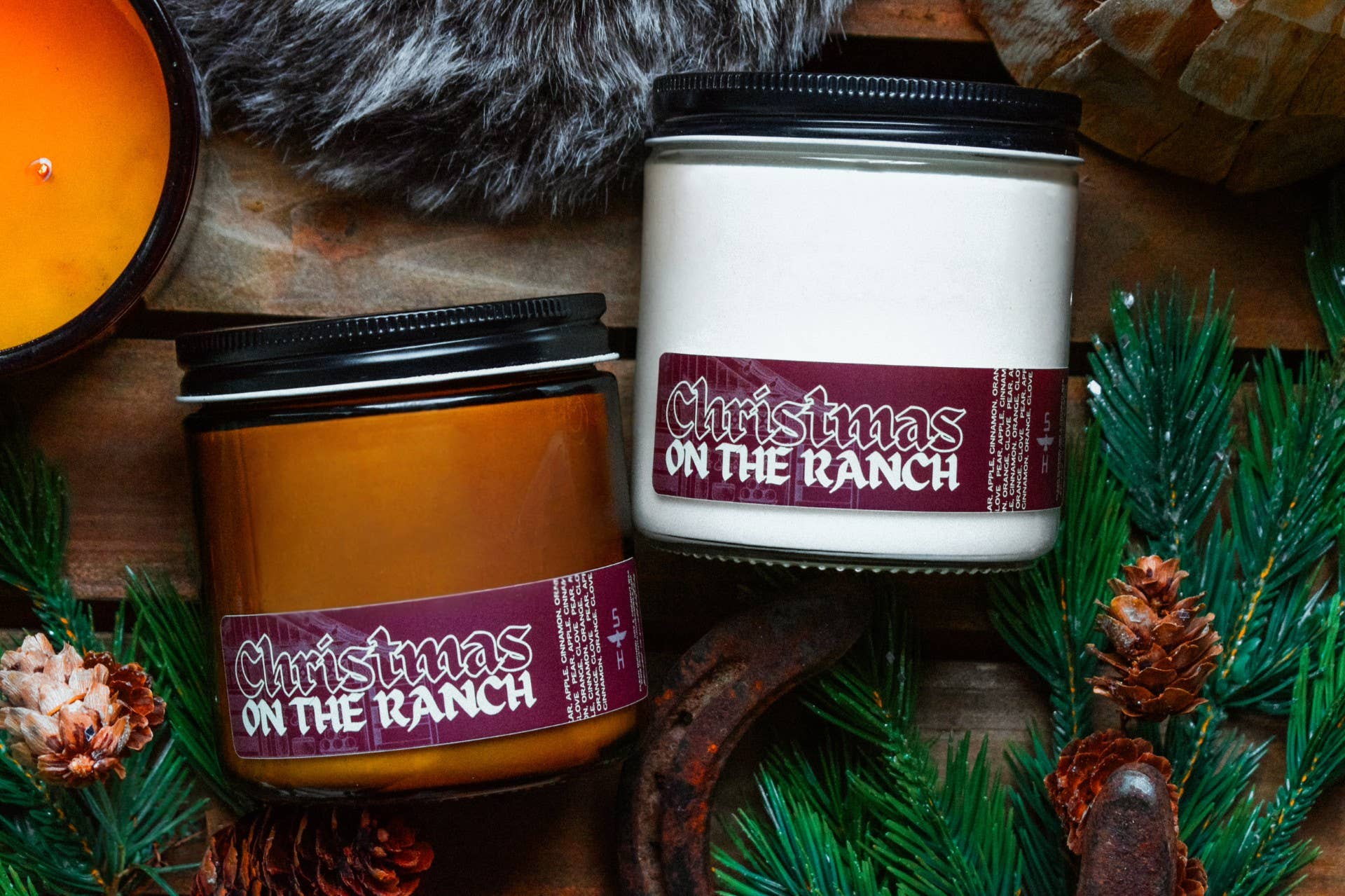 Christmas On The Ranch - Cinnamon, Apple, Pear Candle