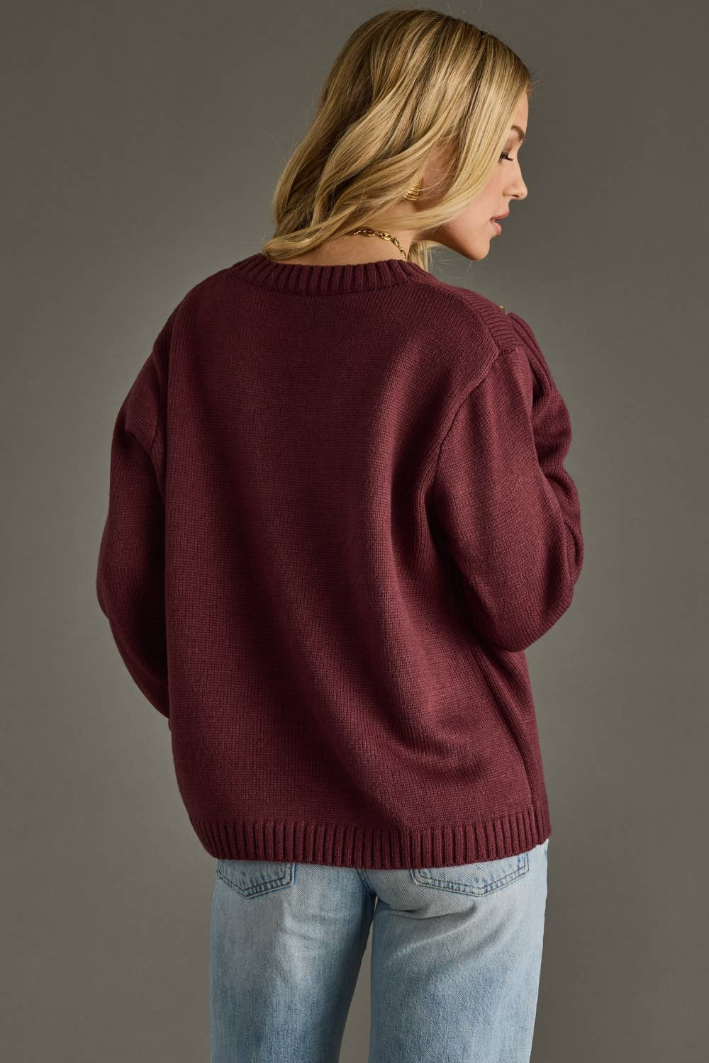 Wine Weather Sweater