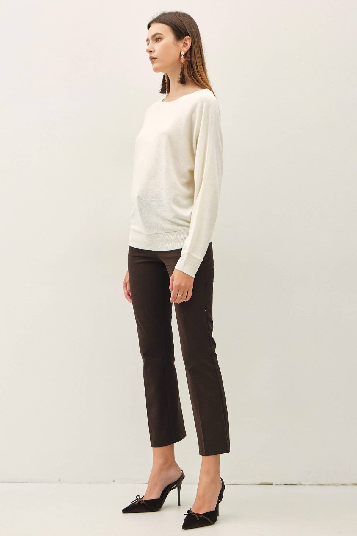 Grace- Boat Neck Fine Sweater
