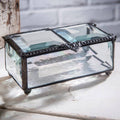 Beveled Glass Box With Open Top