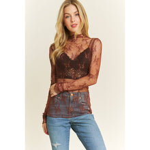 Load image into Gallery viewer, South Side of Heaven Lace Layering Top
