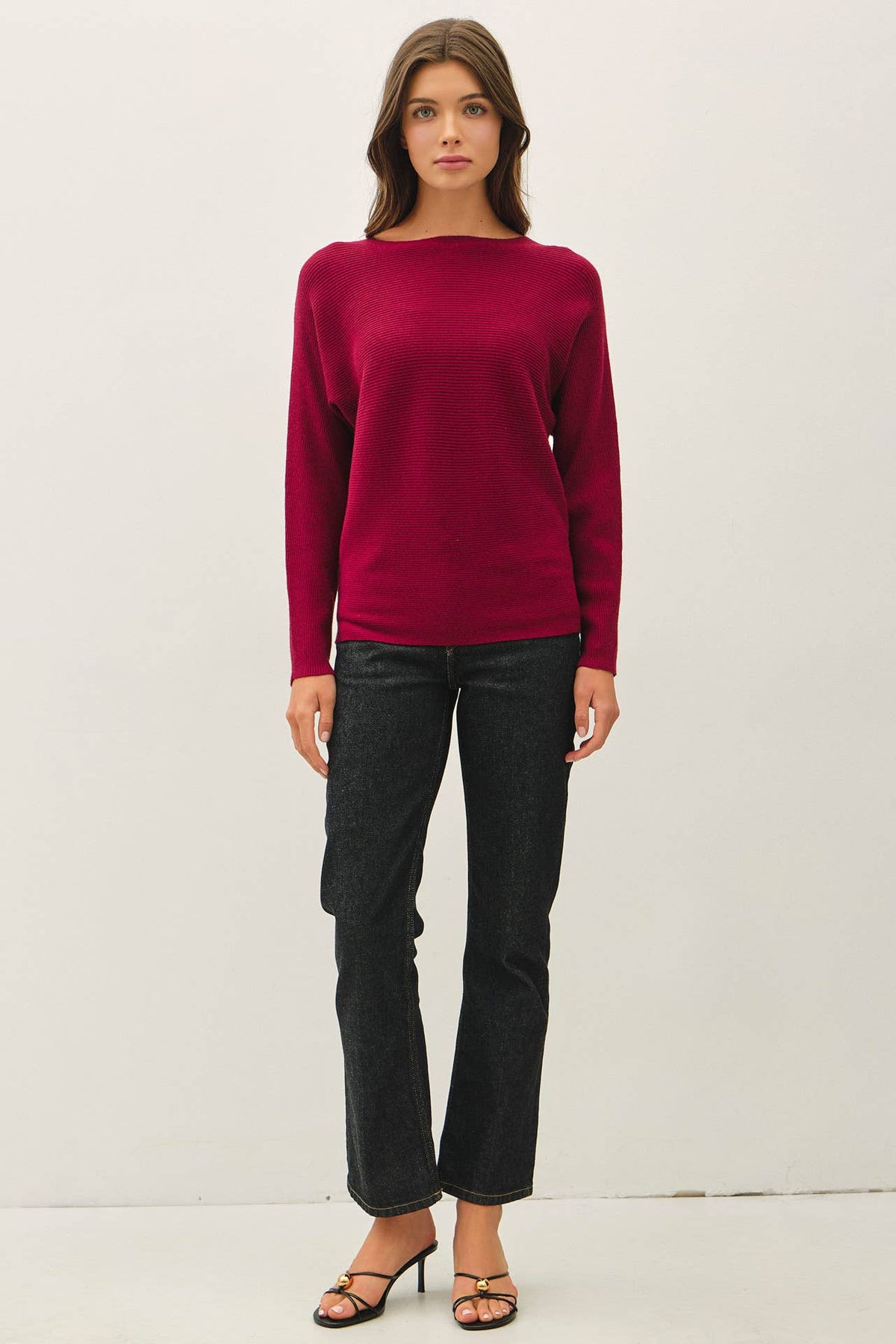 She Will Be Loved- Boat Neck Sweater