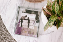 Load image into Gallery viewer, Rectangle Glass and Zinc Memory Box - 10&quot; x 8&quot; x 2&quot;
