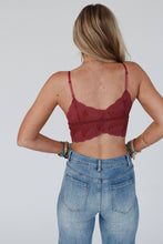 Load image into Gallery viewer, Butterfly Beauty Bralette - Wine
