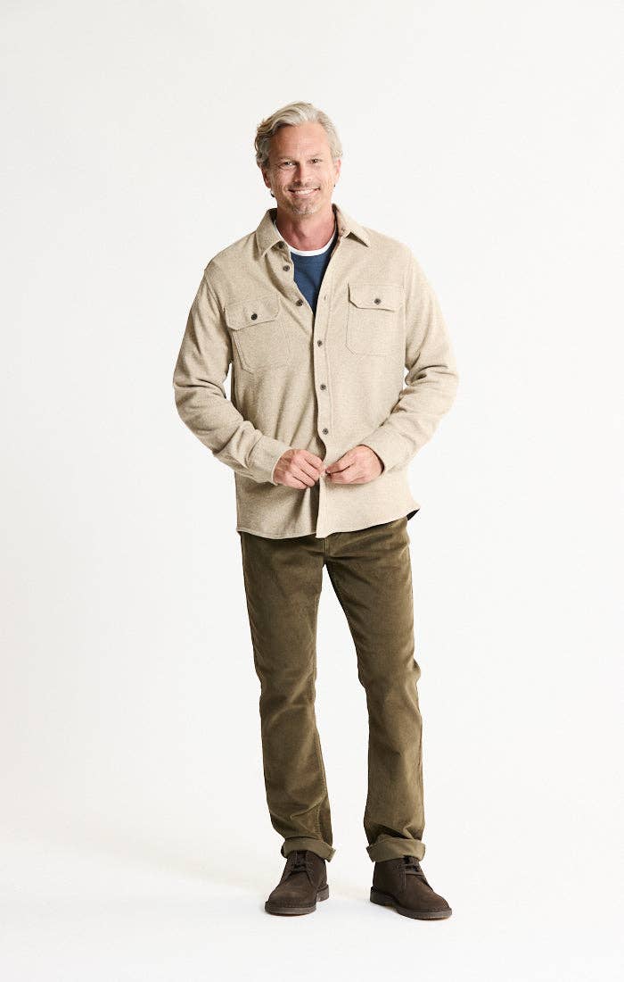 Good Feel-Stretch Twill Utility Overshirt