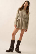 Load image into Gallery viewer, Button Up Babe - Romper
