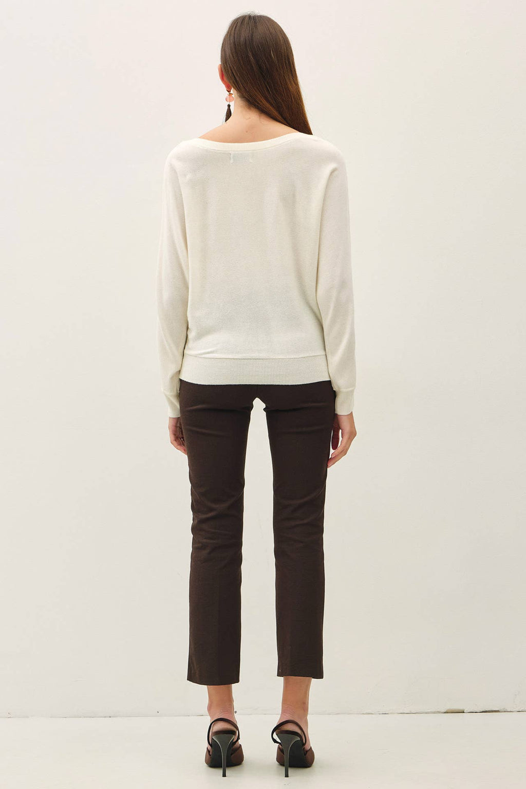 Grace- Boat Neck Fine Sweater