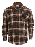 Timberline Plaid Corduroy Men’s Flannel