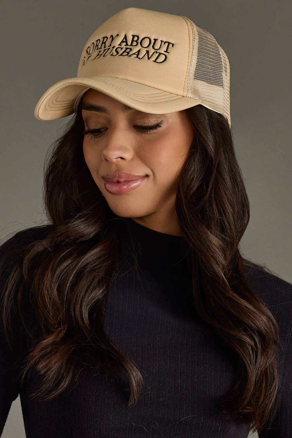 Sorry About My Husband Trucker Hat