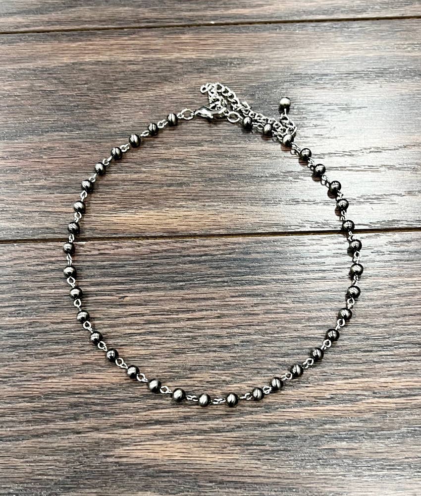 No Luck Navajo Bead Necklace