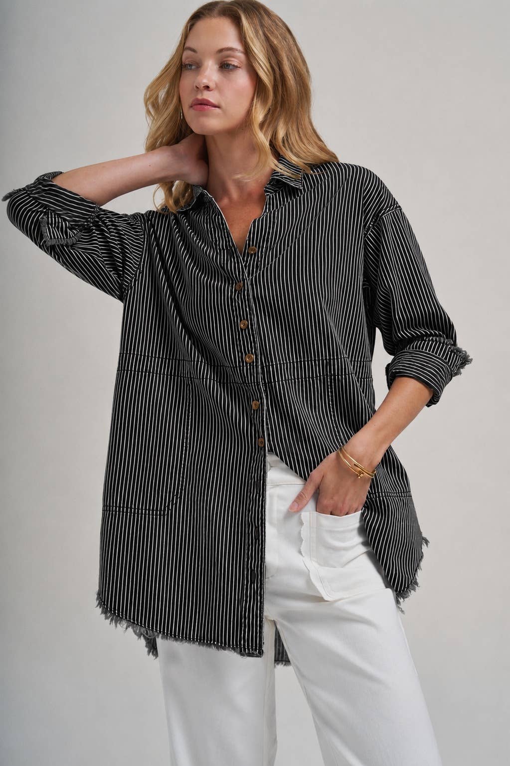Worn Well Oversized Button Down Shirt