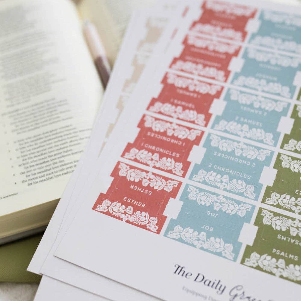 Bible Tabs - White Laurel