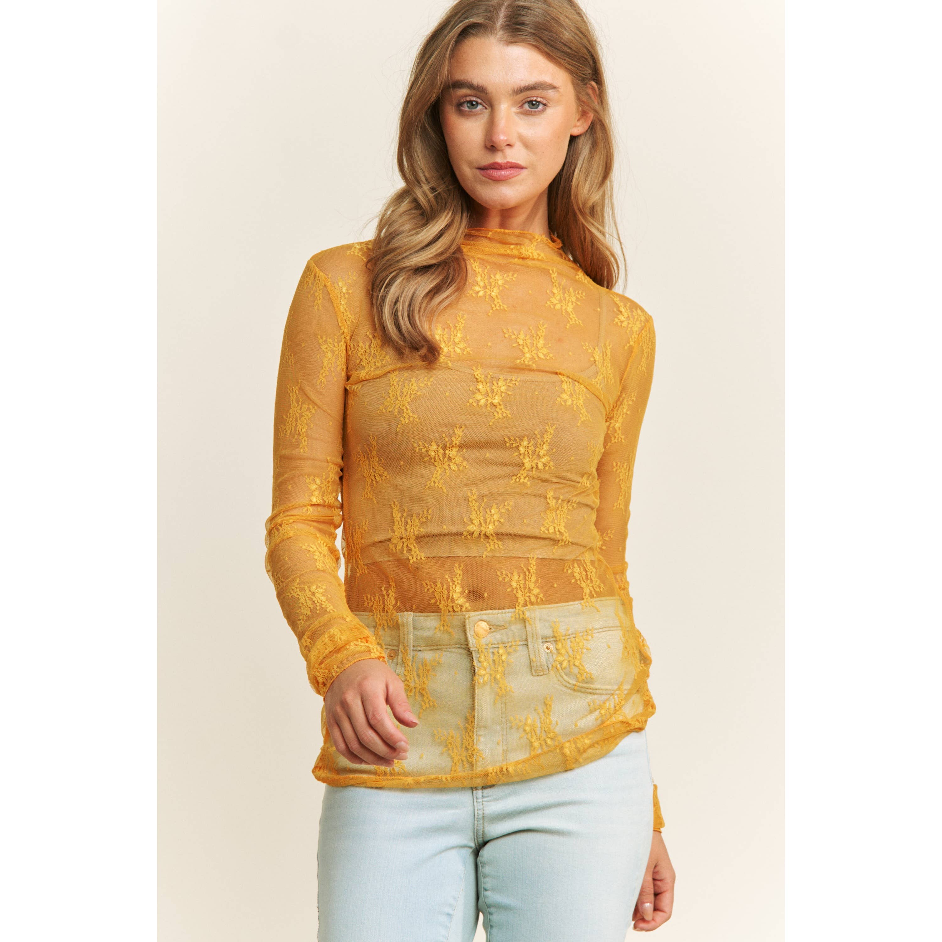 South Side of Heaven Lace Layering Top