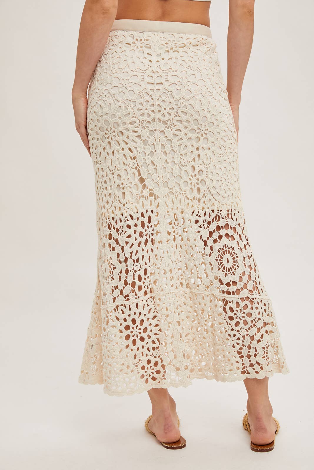 Bring the Spring Crochet Skirt with Lining
