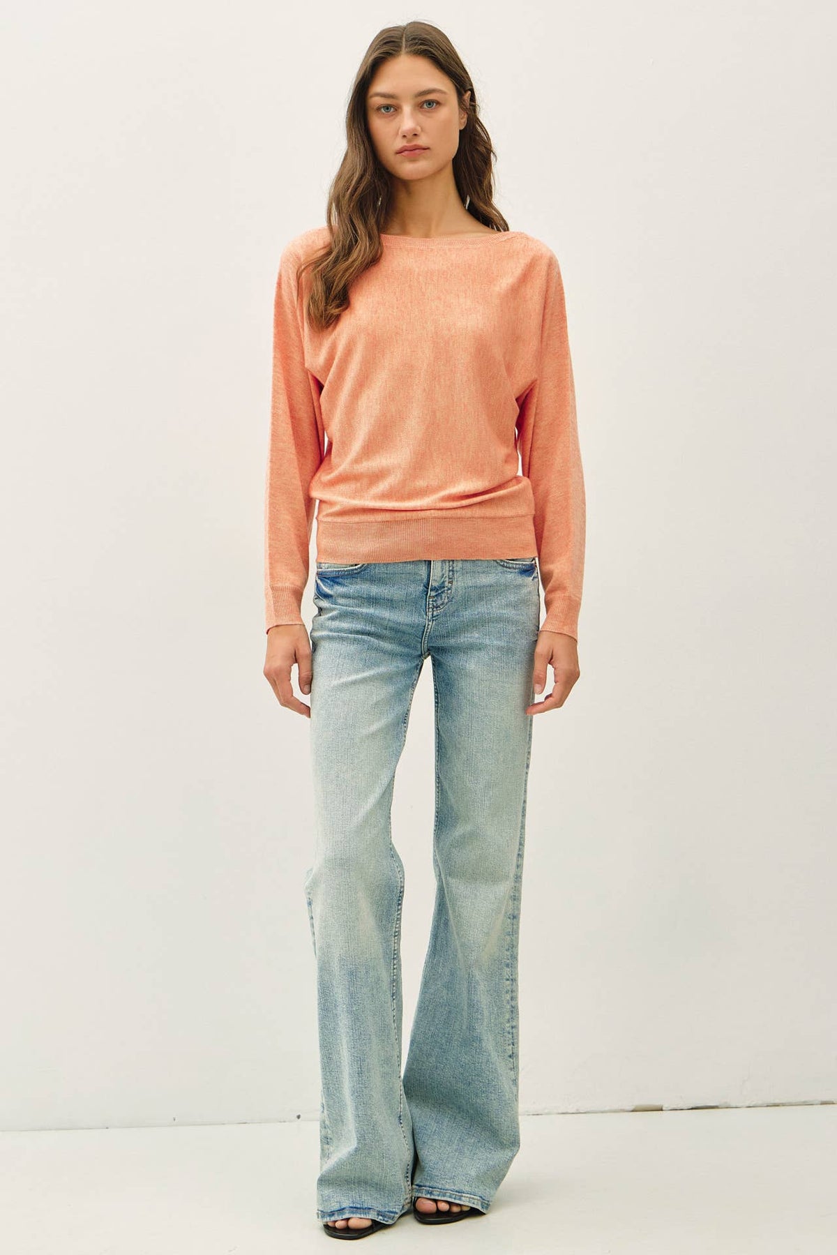 Grace- Boat Neck Fine Sweater