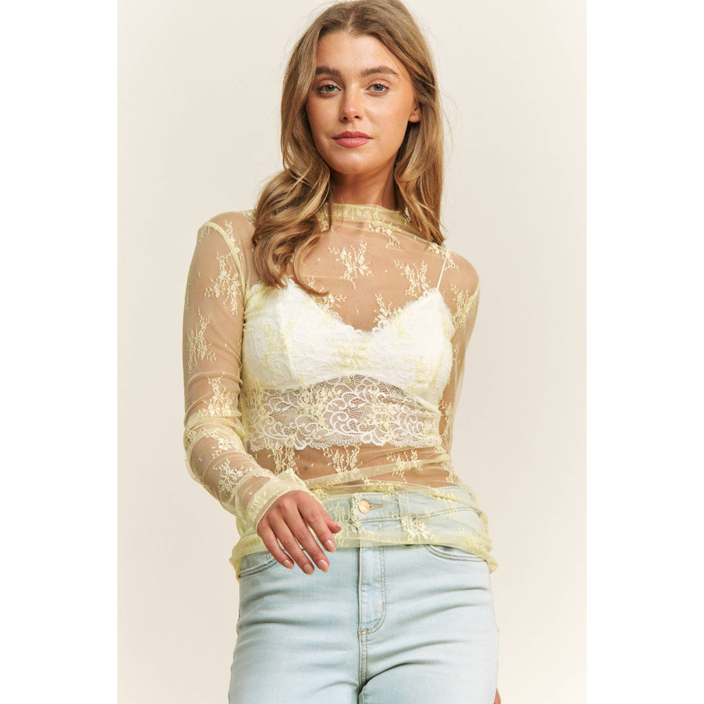 South Side of Heaven Lace Layering Top