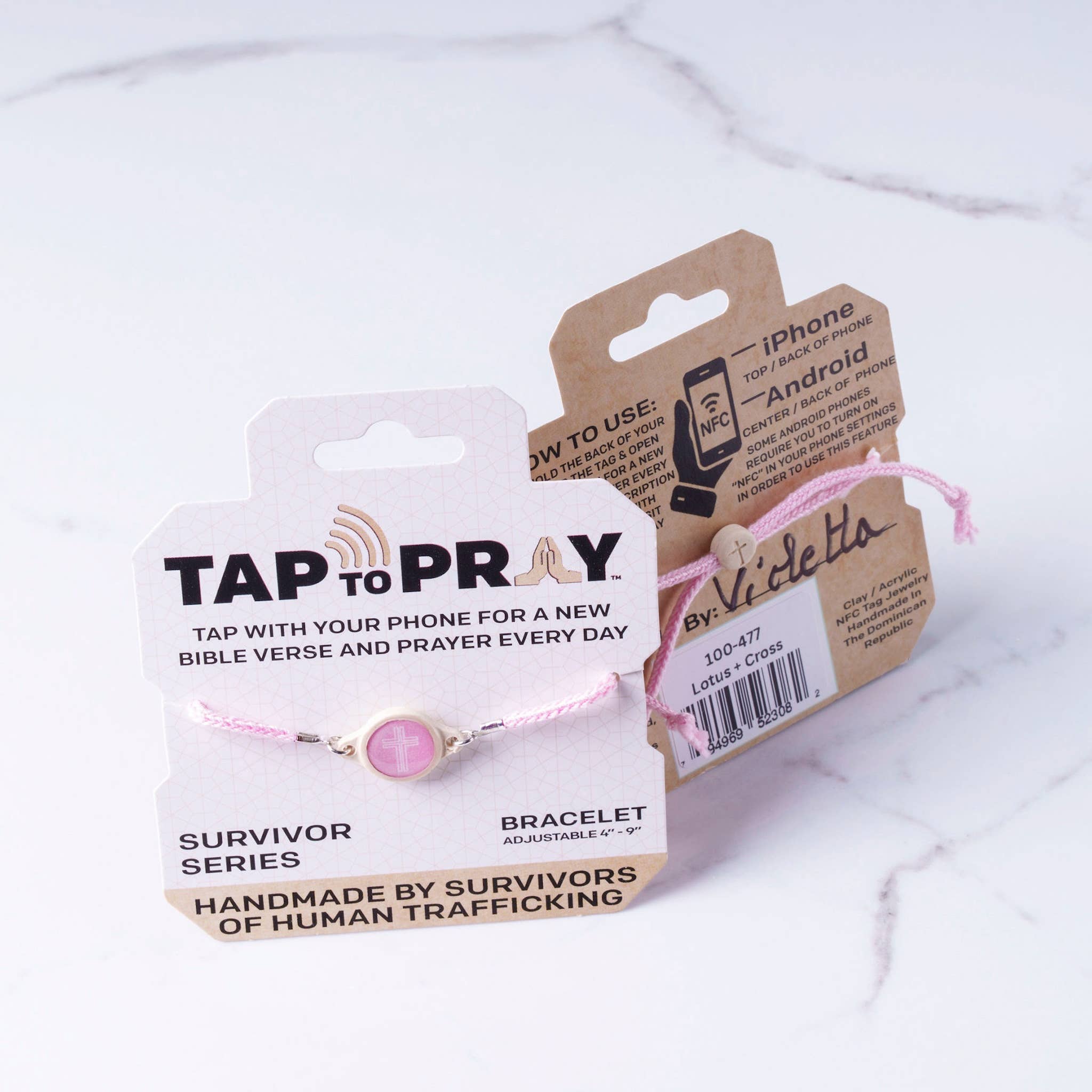 Tap To Pray™ - Survivor Series Handmade Bracelets