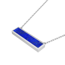 Load image into Gallery viewer, Holy Forever Natural Lapis Lazuli Pendant Necklace in 925 Silver
