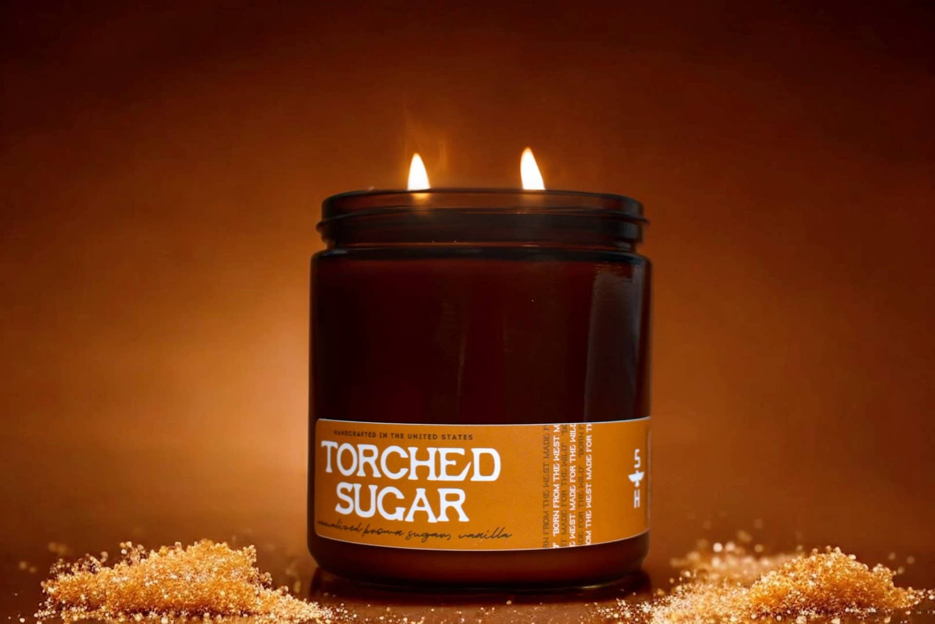 TORCHED SUGAR - Brown Sugar & Rum Candle