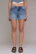 Let Me Fly - Denim Shorts
