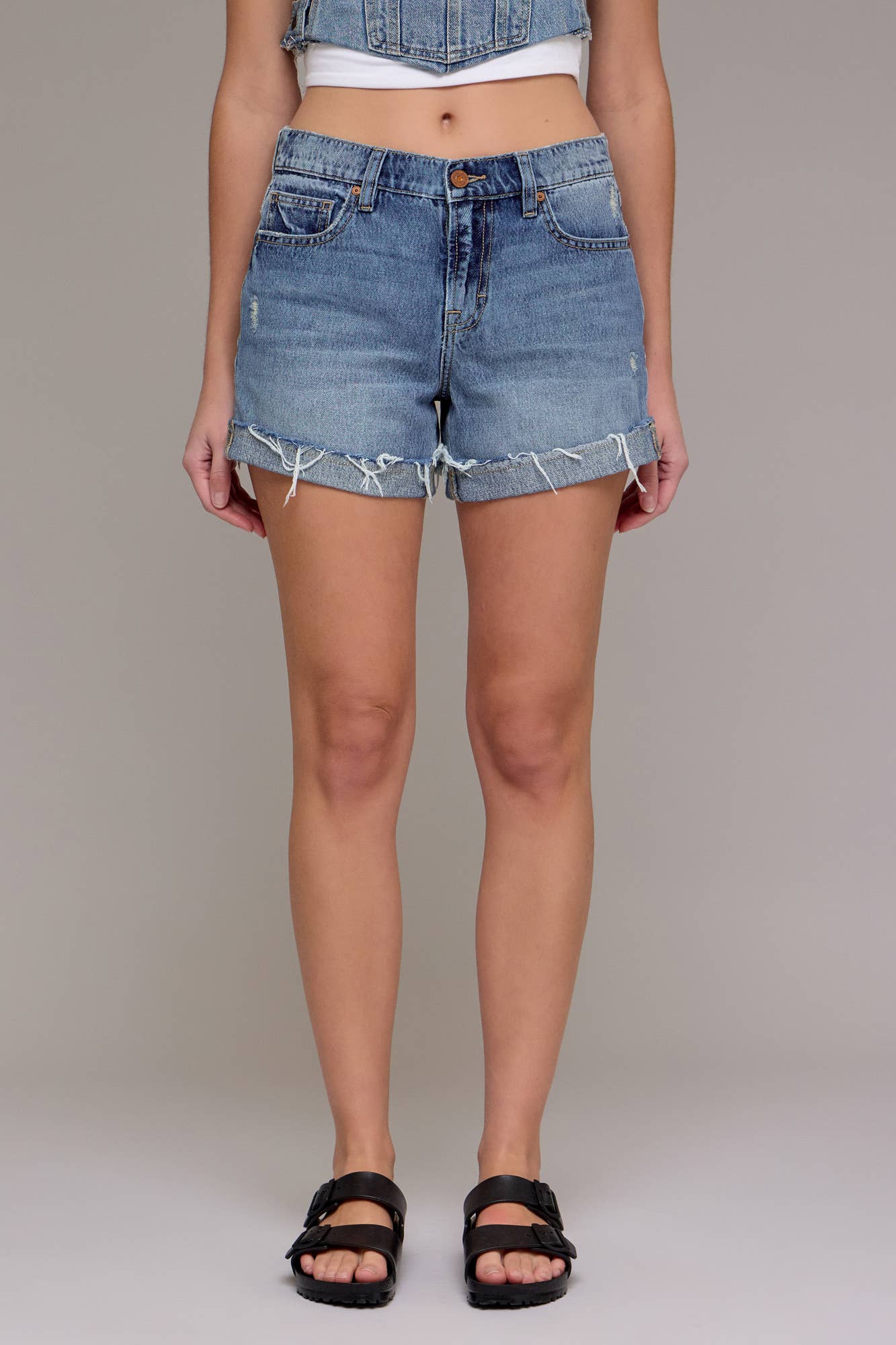 Let Me Fly - Denim Shorts