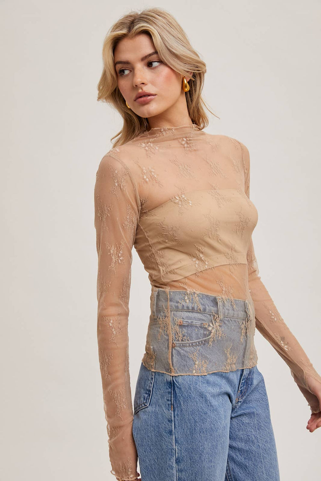South Side of Heaven Lace Layering Top