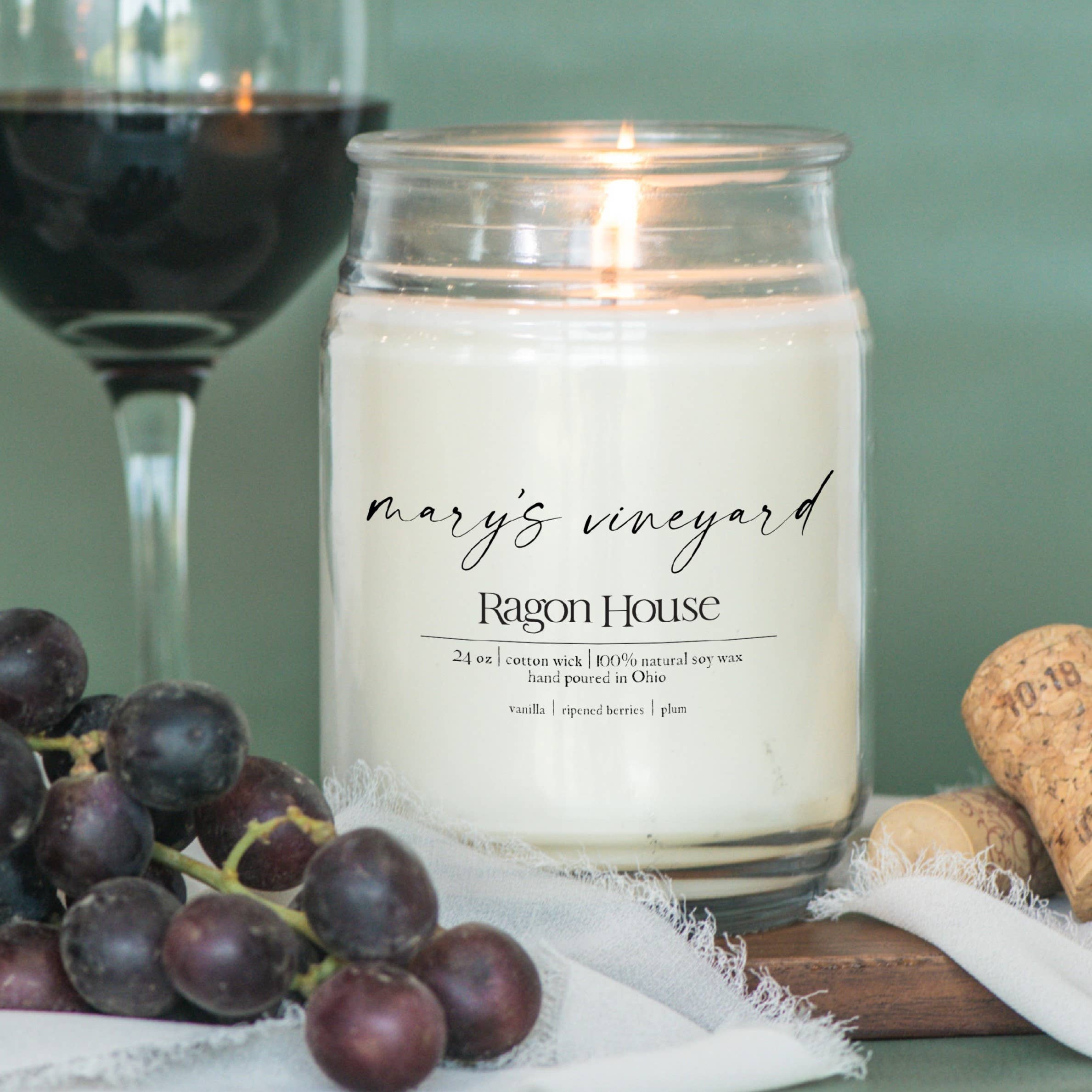 24oz MARY'S VINEYARD SOY CANDLE