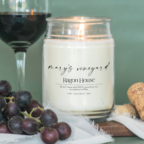 24oz MARY'S VINEYARD SOY CANDLE