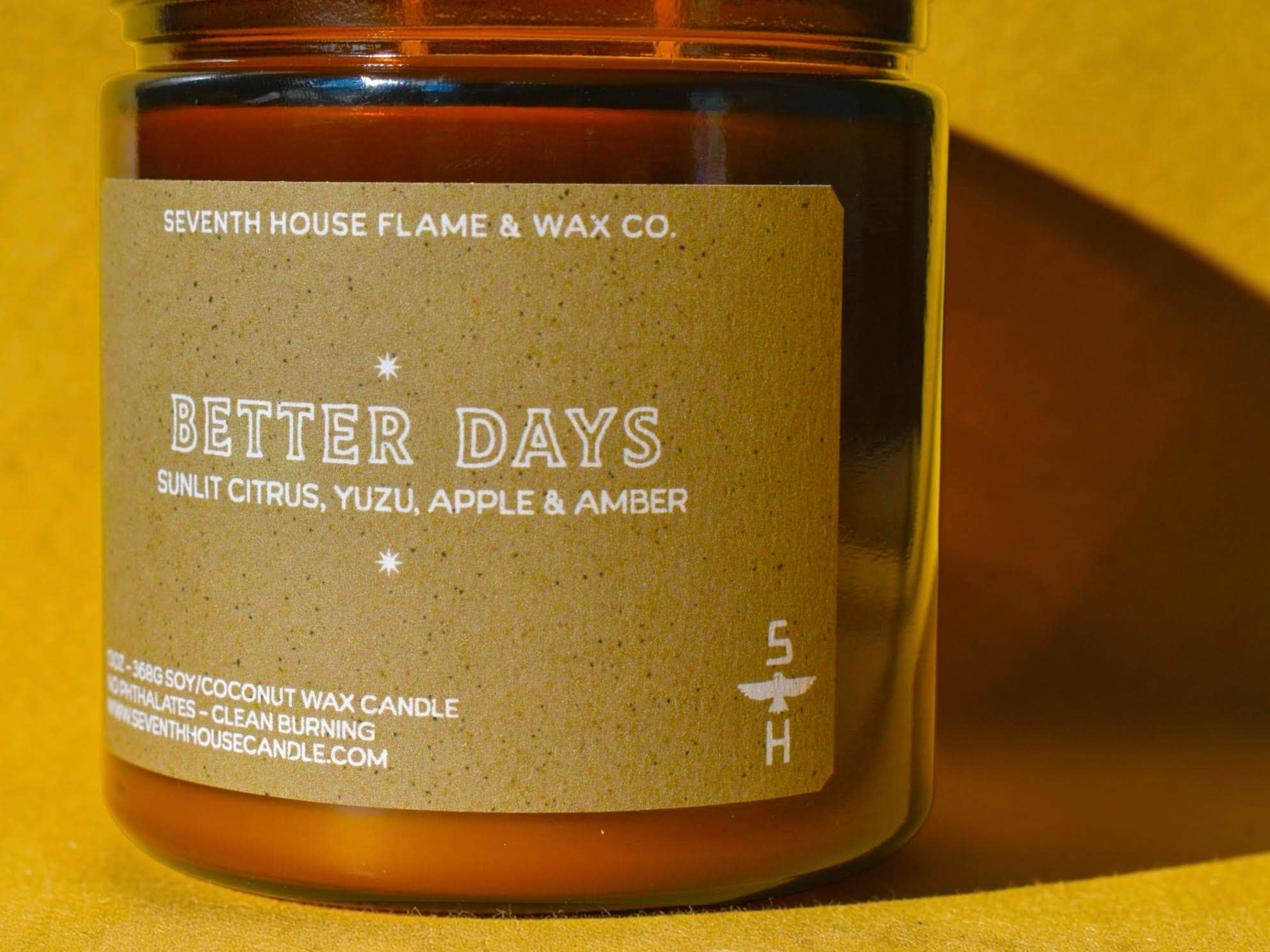 BETTER DAYS - Sunlit Citrus, Apple & Amber Candle