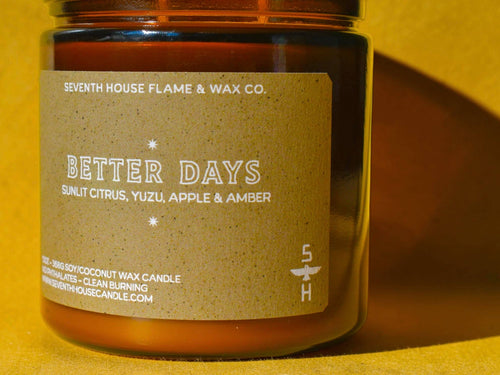 BETTER DAYS - Sunlit Citrus, Apple & Amber Candle