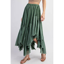 Load image into Gallery viewer, Let ‘Em Talk Asymmetrical Hemline Skirt
