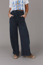 Load image into Gallery viewer, Relaxing Robin Wide Leg Pant - New Navy
