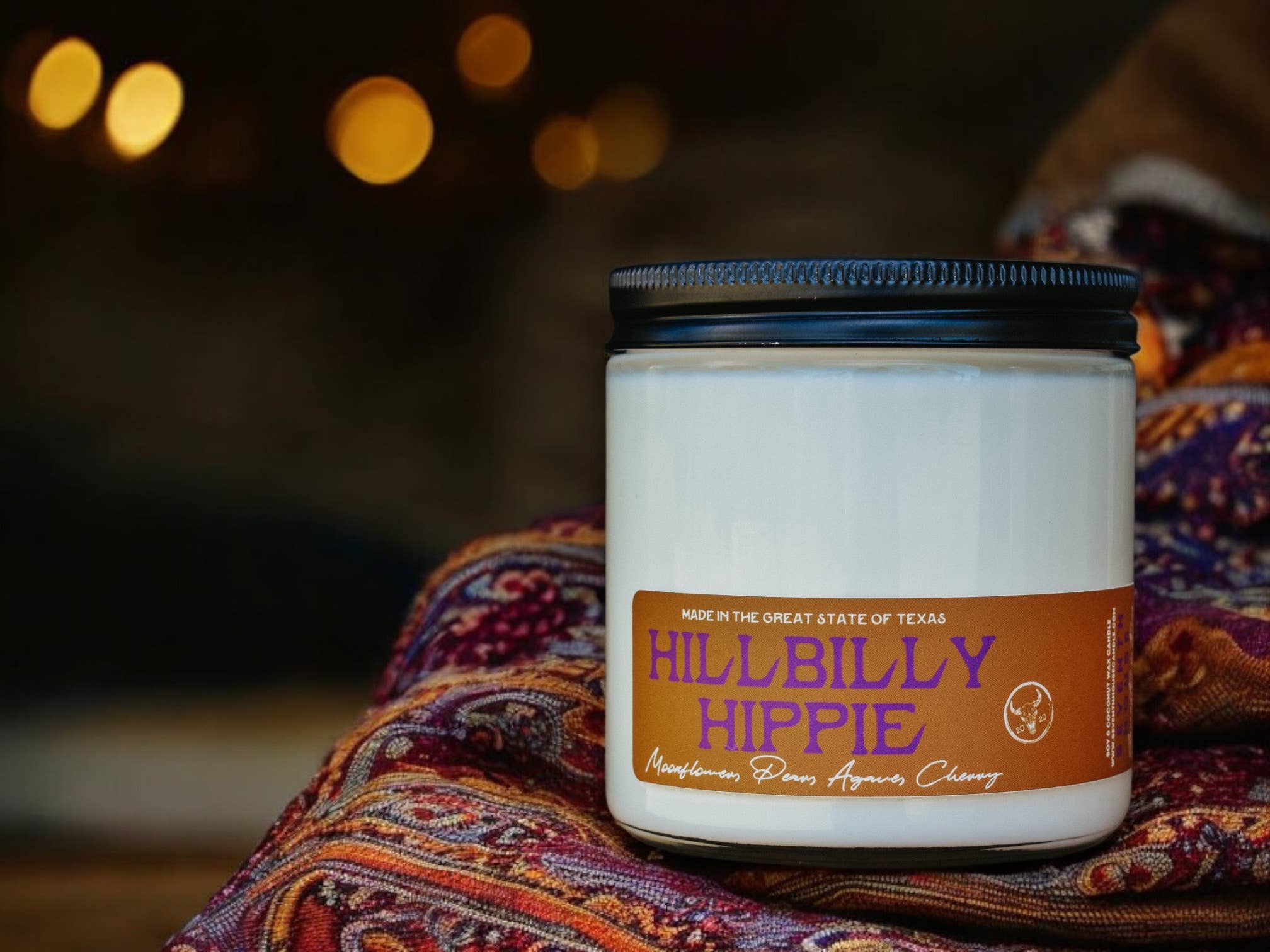 Hillbilly Hippie - Cherry Blossom & Agave Candle
