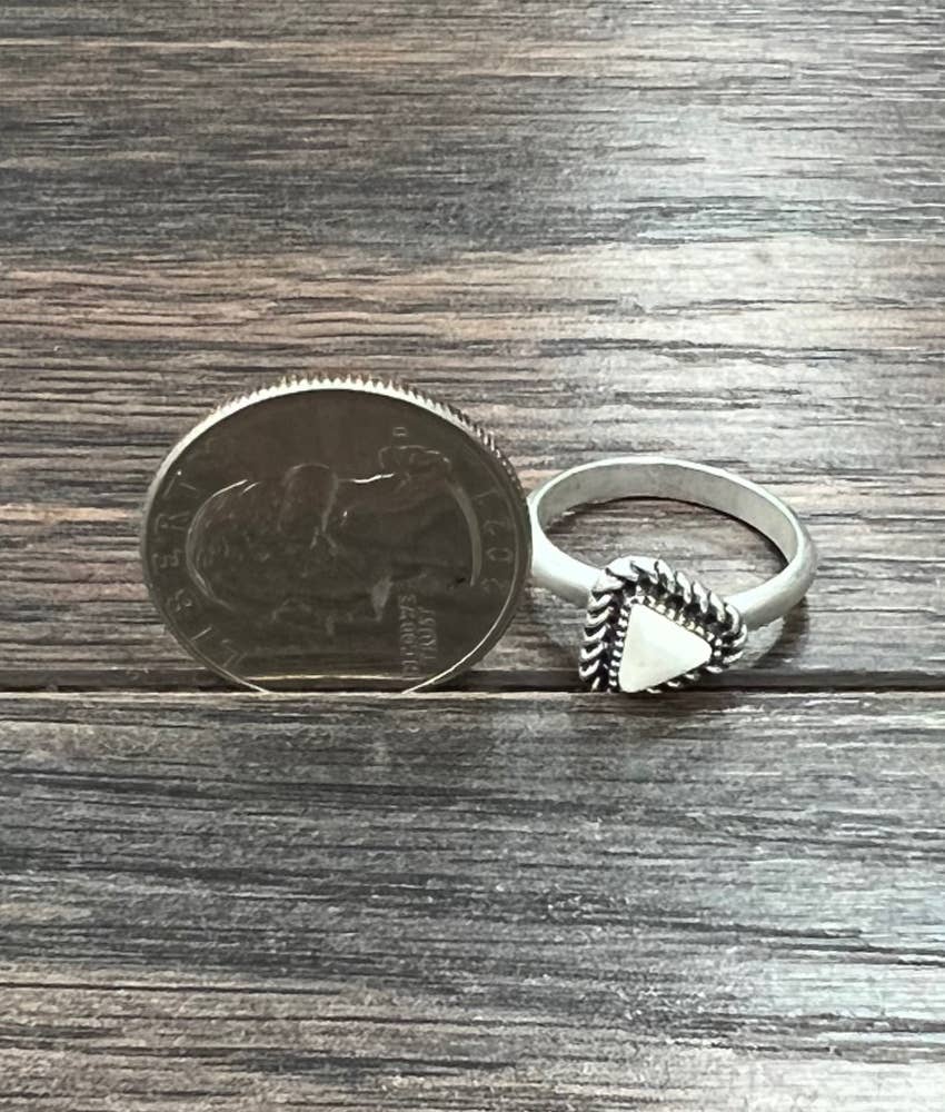 Dreams and Gasoline Turquoise Adjustable Ring