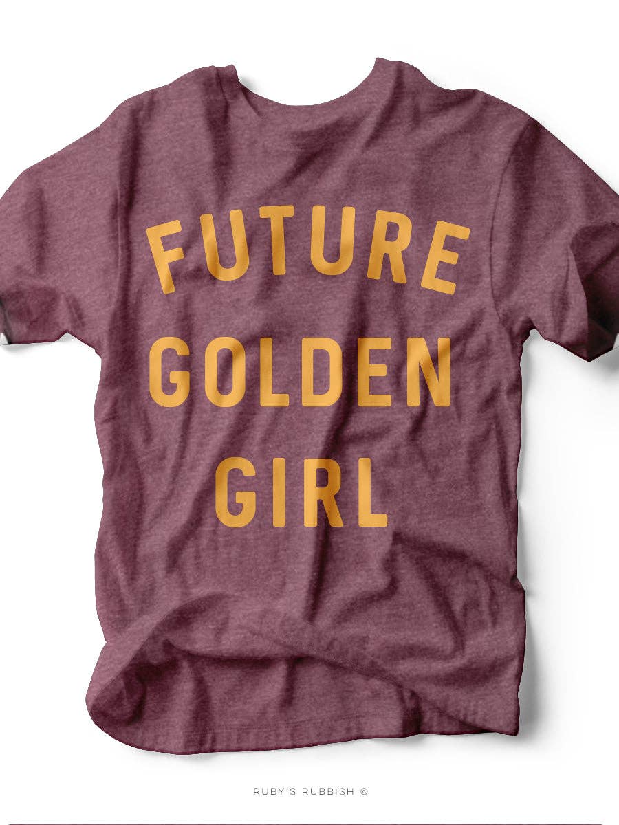 Future Golden Girl Tee by Ruby’s Rubbish®