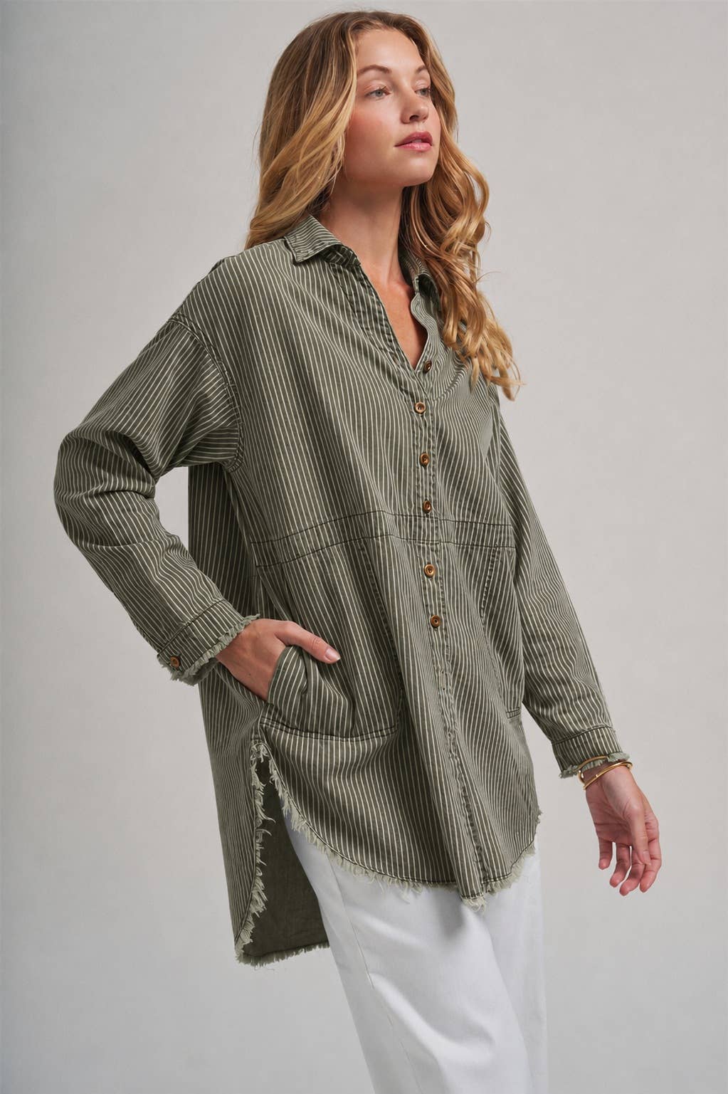 Worn Well Oversized Button Down Shirt