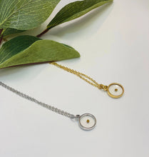 Load image into Gallery viewer, Mustard Seed - Circle Necklace
