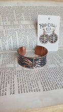 Load and play video in Gallery viewer, God Bless The Girls Etched Copper Bracelet
