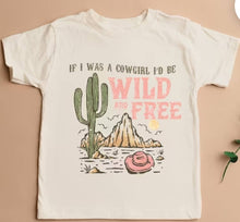 Load image into Gallery viewer, Wild and Free Toddler T-shirt
