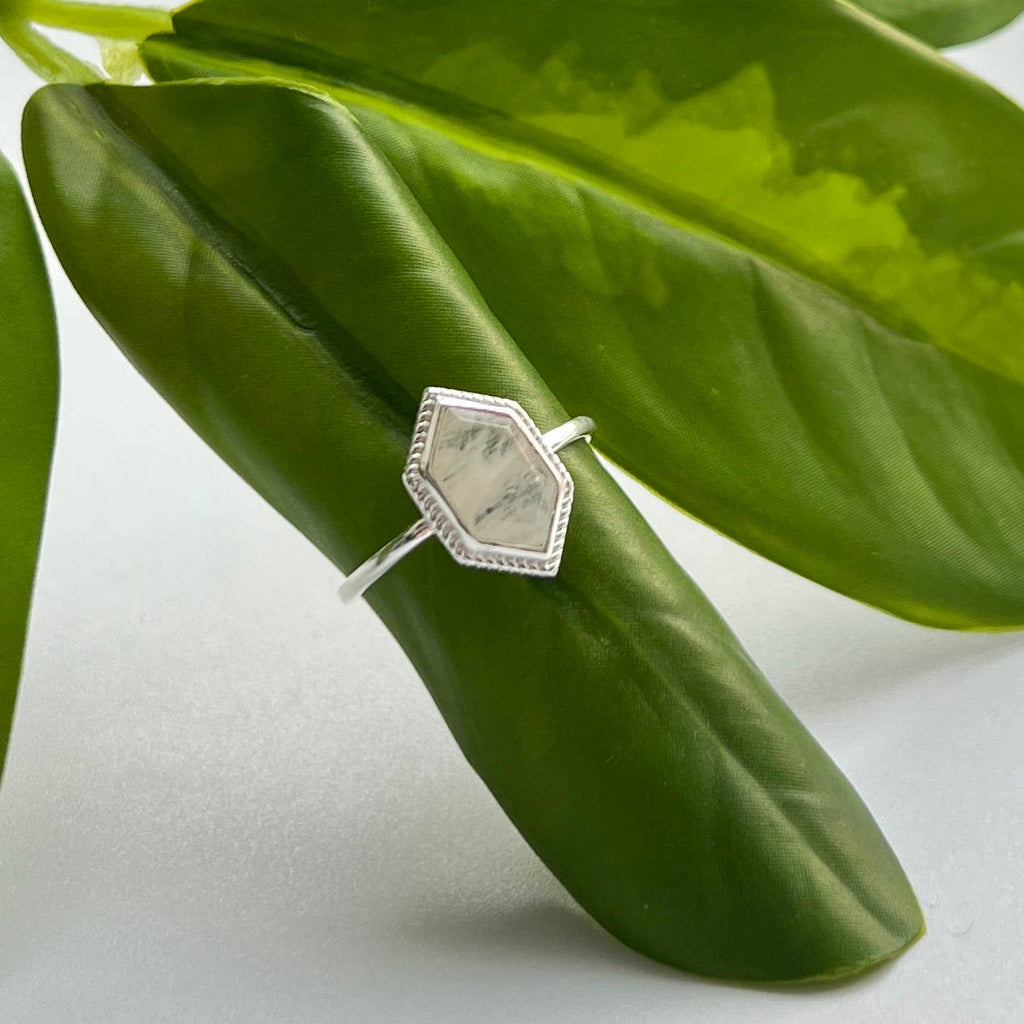 Endless Praise Moonstone Solitaire Ring
