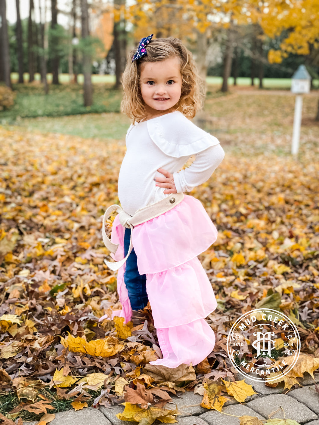 Pretty In Pink Bustle