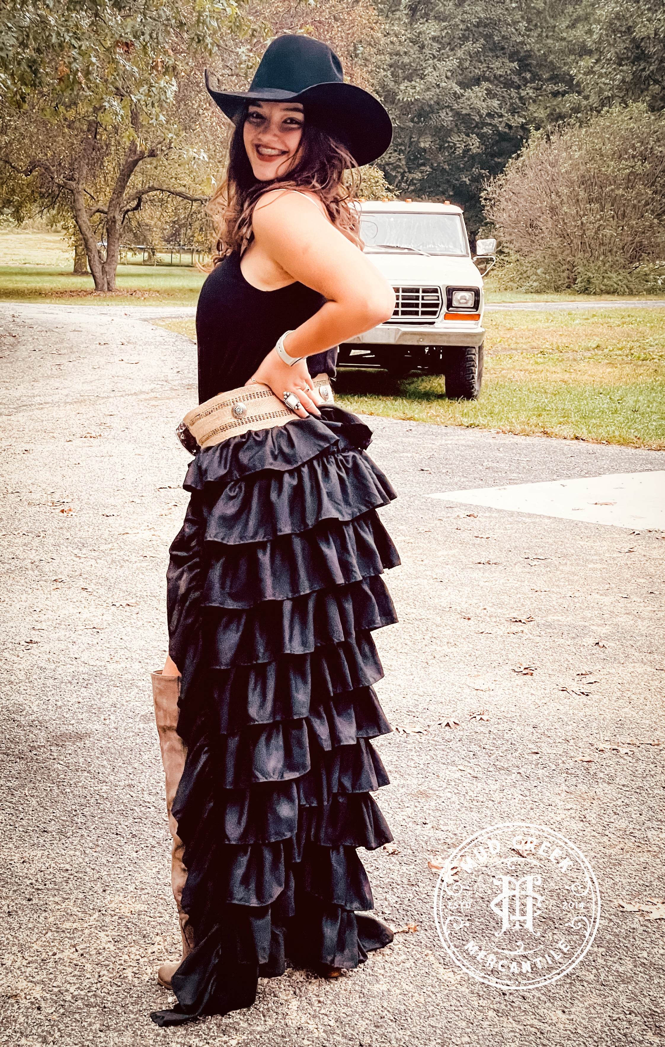 Gunpowder and Lace Bustle