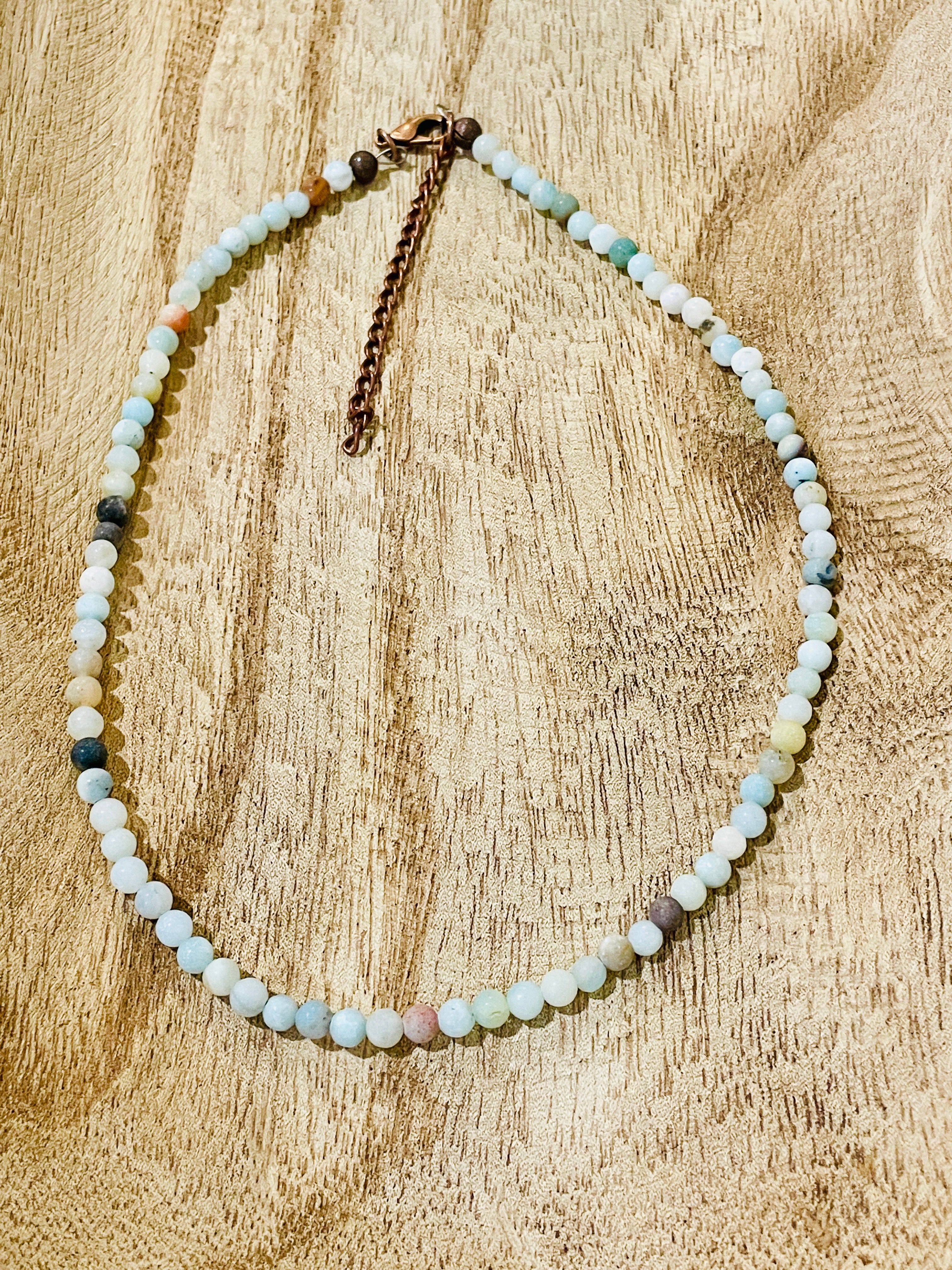 Hello Beautiful Collar Length Beaded Necklace